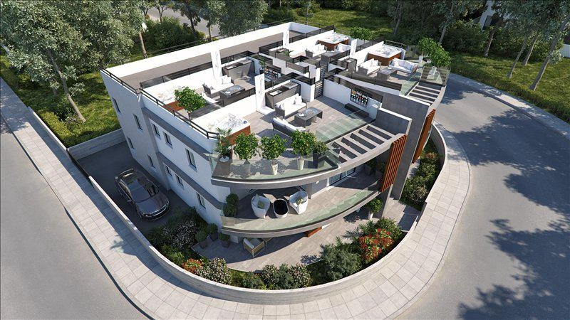 آپارتمان در یک مجتمع مسکونی مدرن در پافوس، قبرس