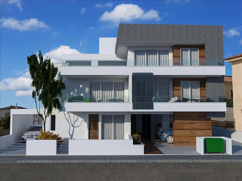 Apartments in a new residential complex in Aradipou, Larnaca, Cyprus