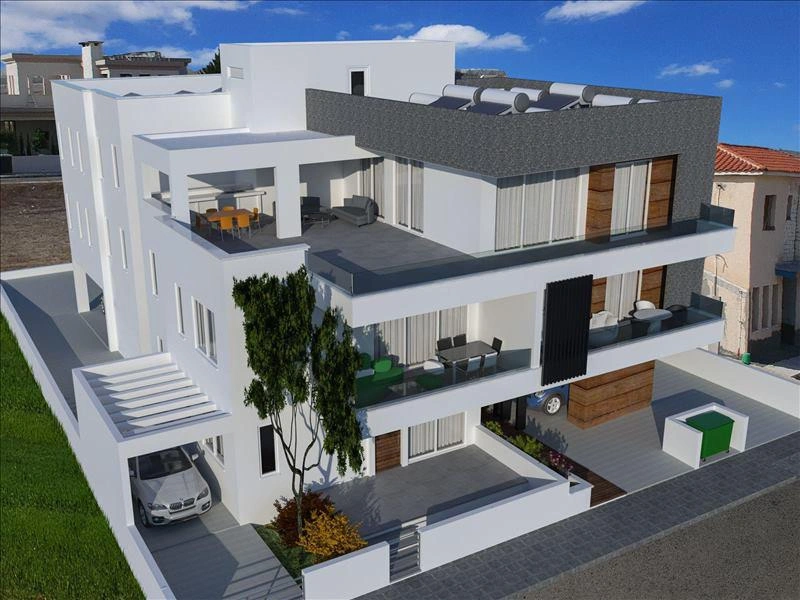 Apartments in a new residential complex in Aradipou, Larnaca, Cyprus