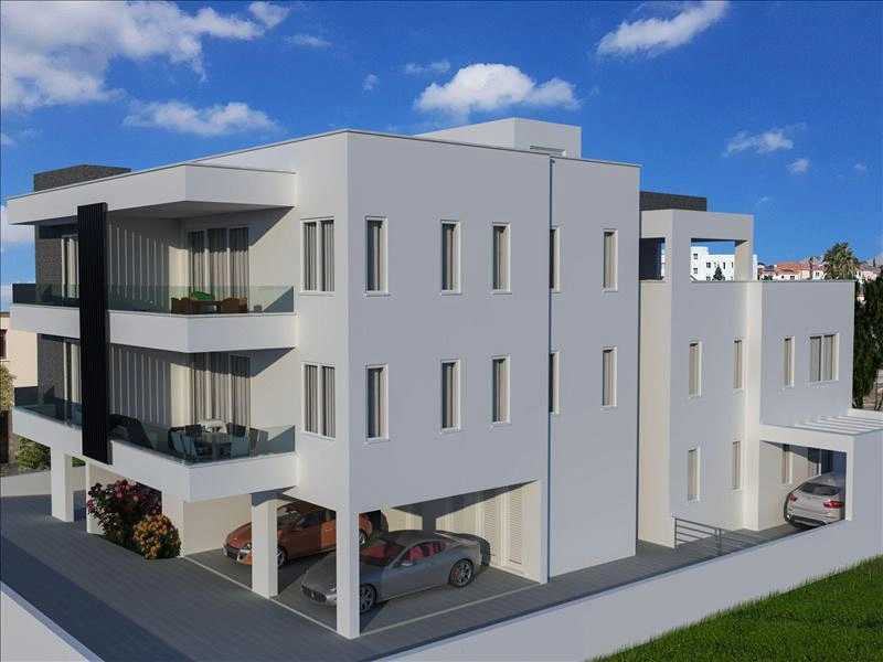 Apartments in a new residential complex in Aradipou, Larnaca, Cyprus