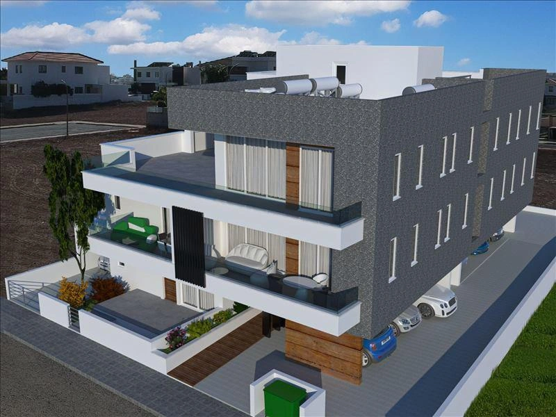 Apartments in a new residential complex in Aradipou, Larnaca, Cyprus