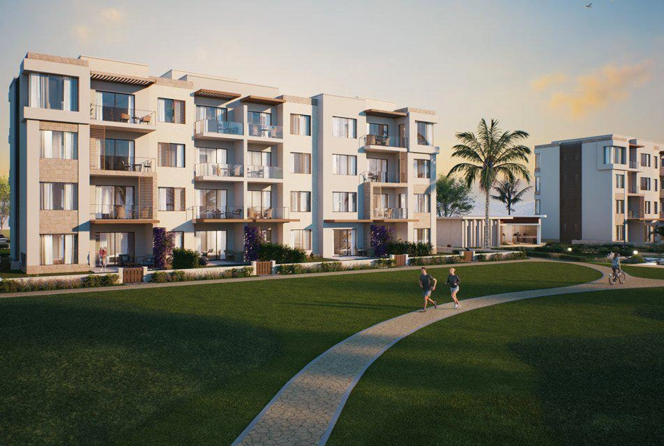 오만 무스카트의 신규 주거 단지 아파트