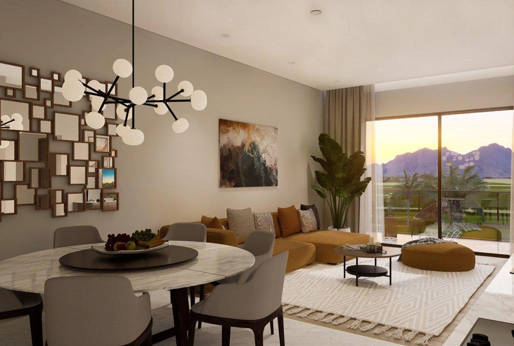 오만 무스카트의 신규 주거 단지 아파트