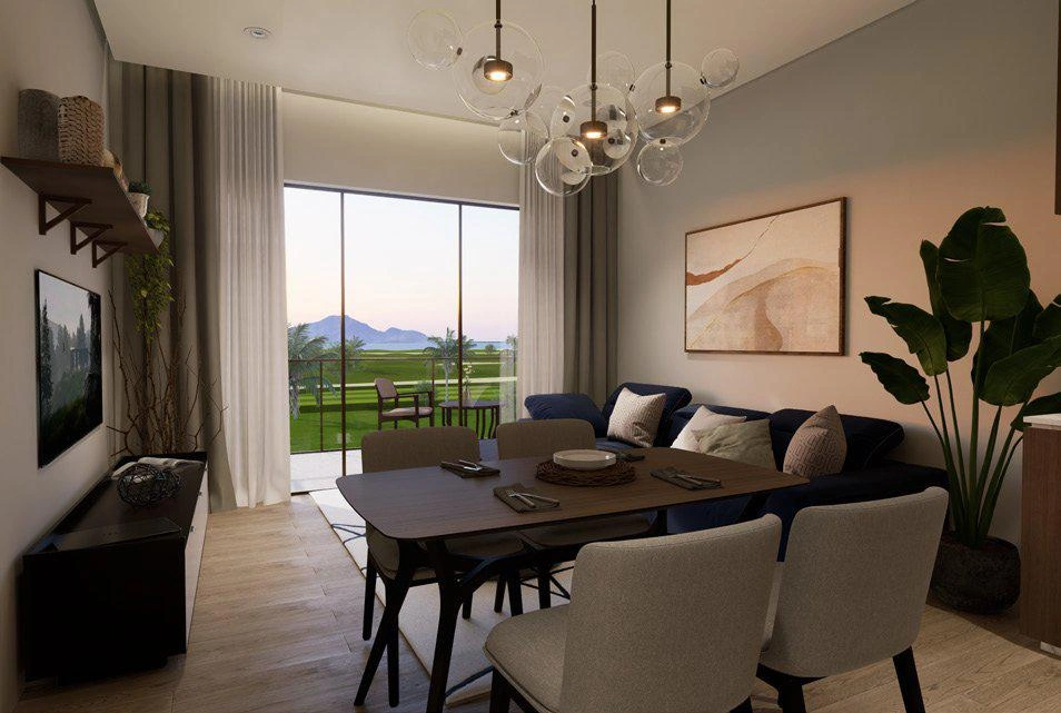 오만 무스카트의 신규 주거 단지 아파트