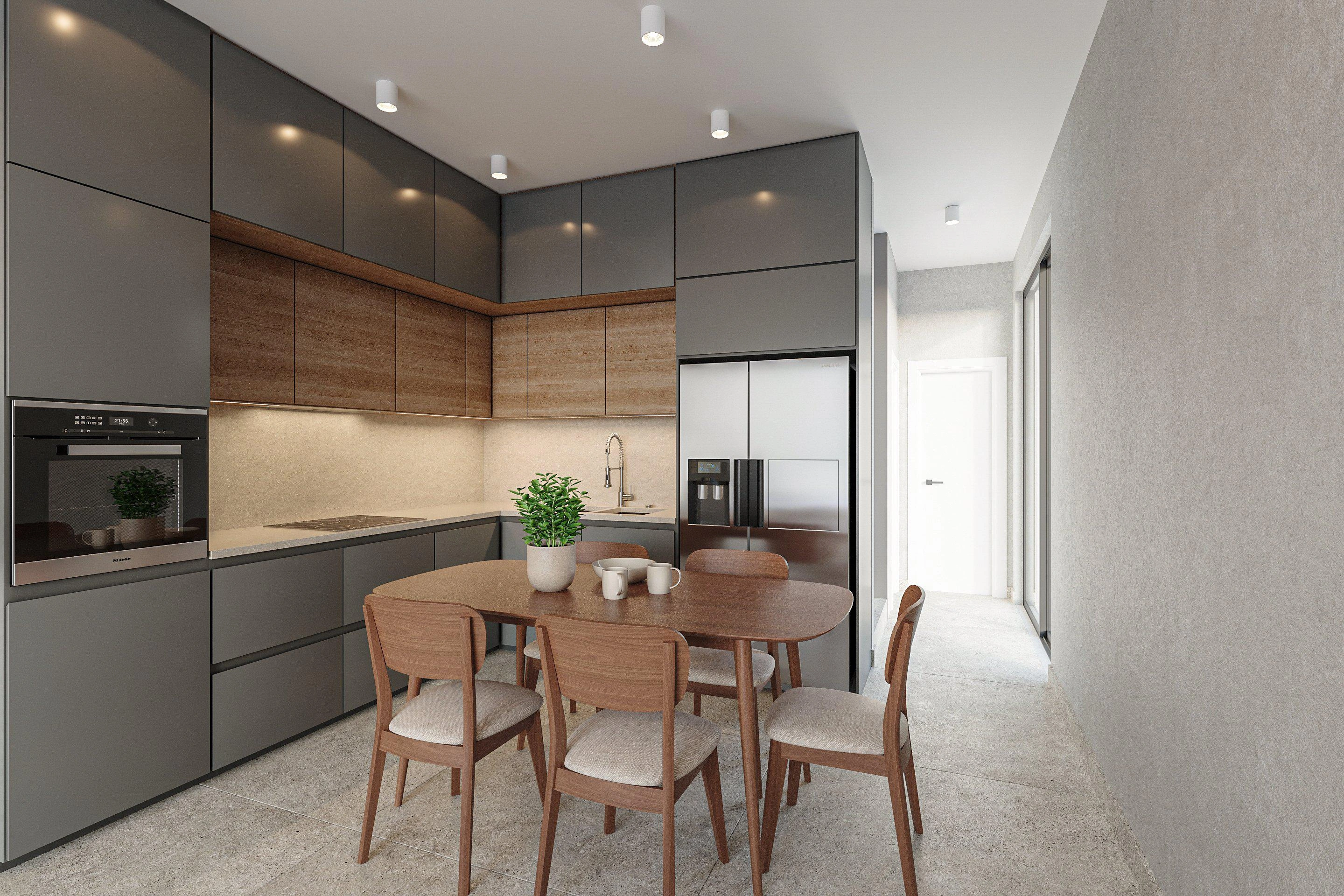 Villas in a modern residential complex in Paphos, Cyprus