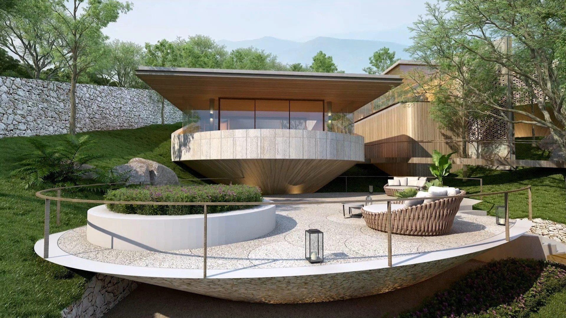 فيلات في مجمع سكني عصري في بوكيت، تايلاند