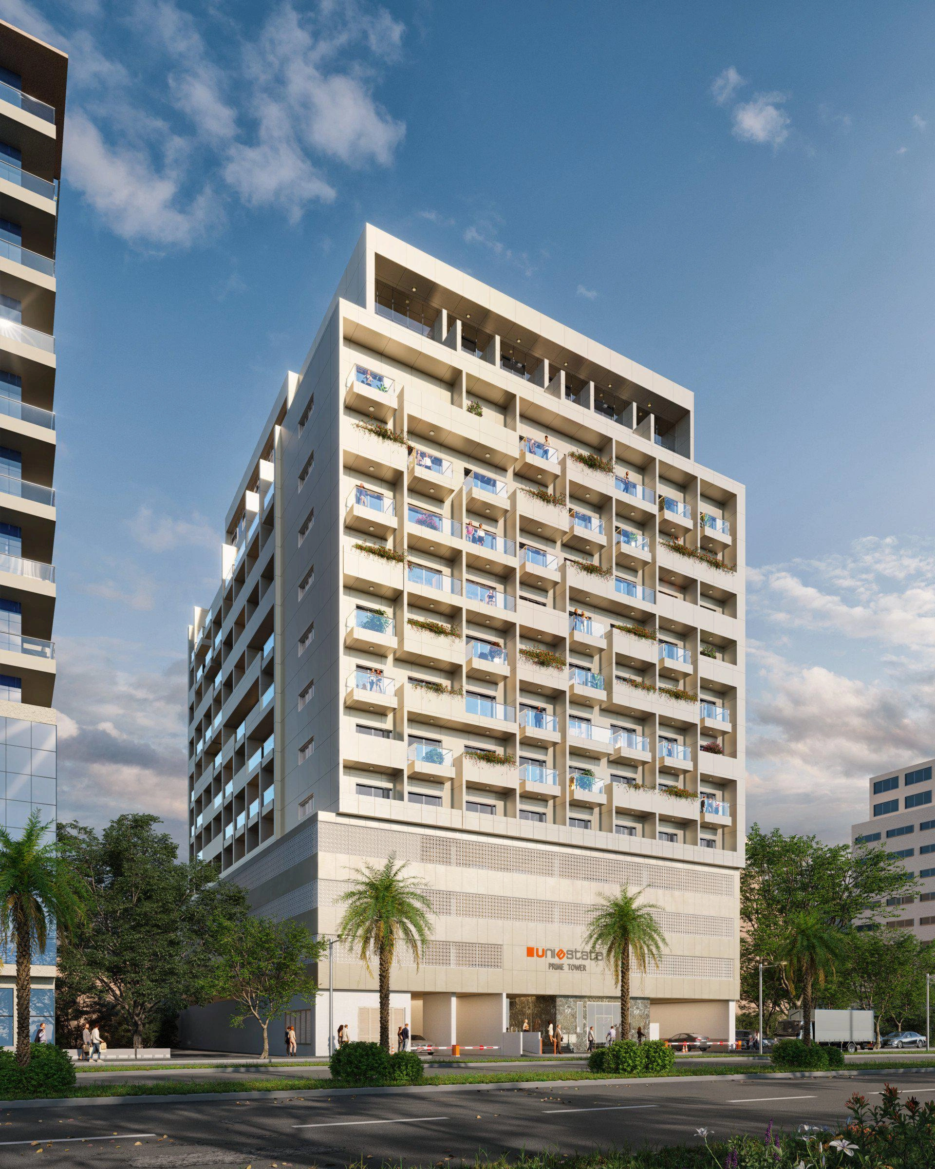 位于阿联酋迪拜 Jumeirah Village Circle 住宅综合体的公寓