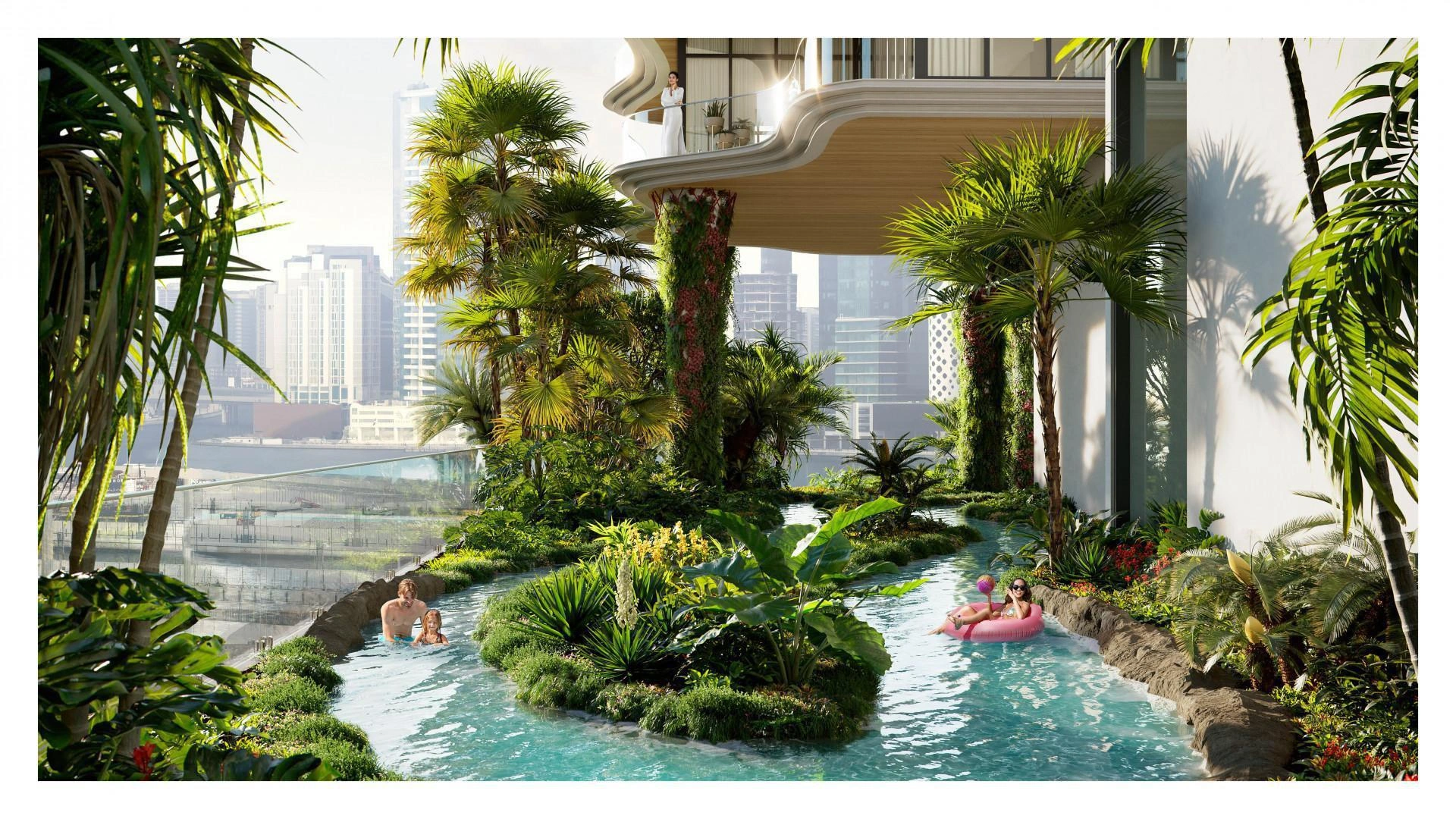 Business Bay, Dubai, Birleşik Arap Emirlikleri'nde lüks daireler