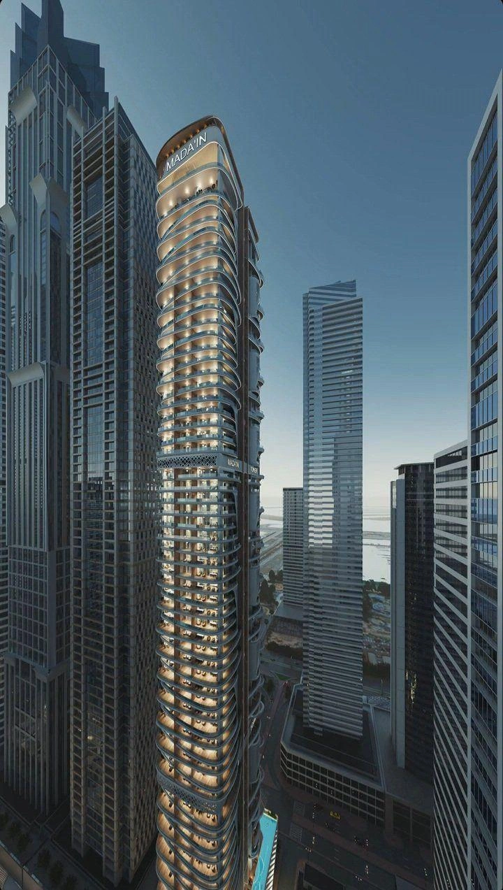 位于阿联酋迪拜住宅综合体的公寓