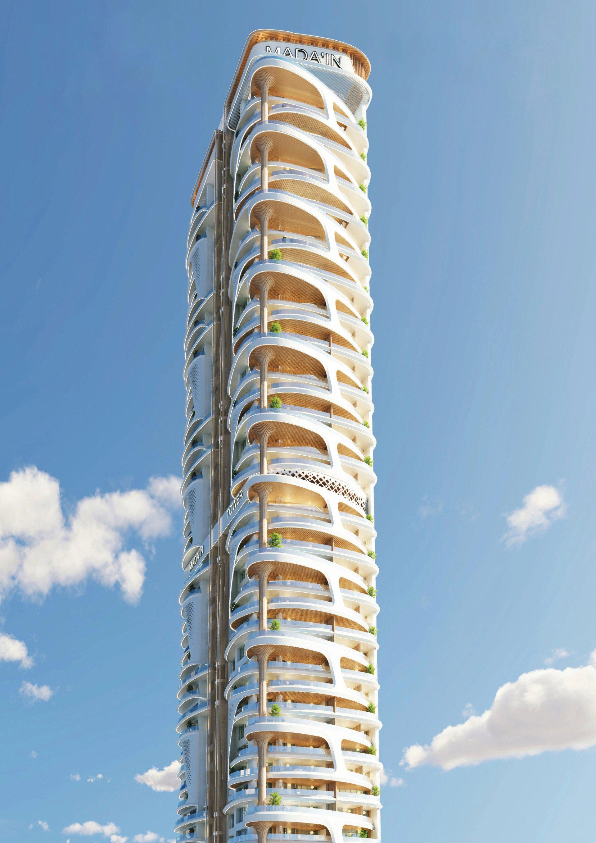 位于阿联酋迪拜住宅综合体的公寓