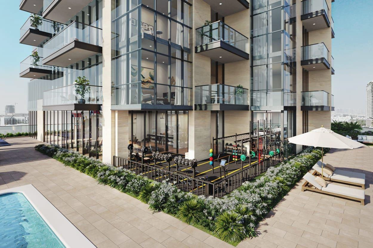 Apartamentos em um empreendimento residencial em Jumeirah Village Circle, Dubai, Emirados Árabes Unidos