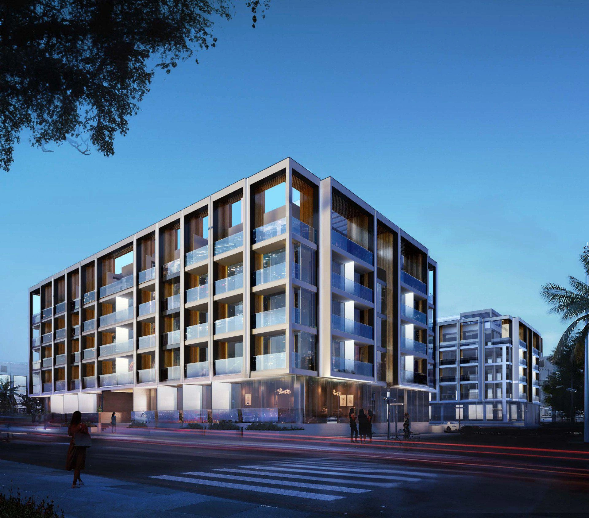 Apartamentos en un complejo residencial moderno en Dubái, Emiratos Árabes Unidos