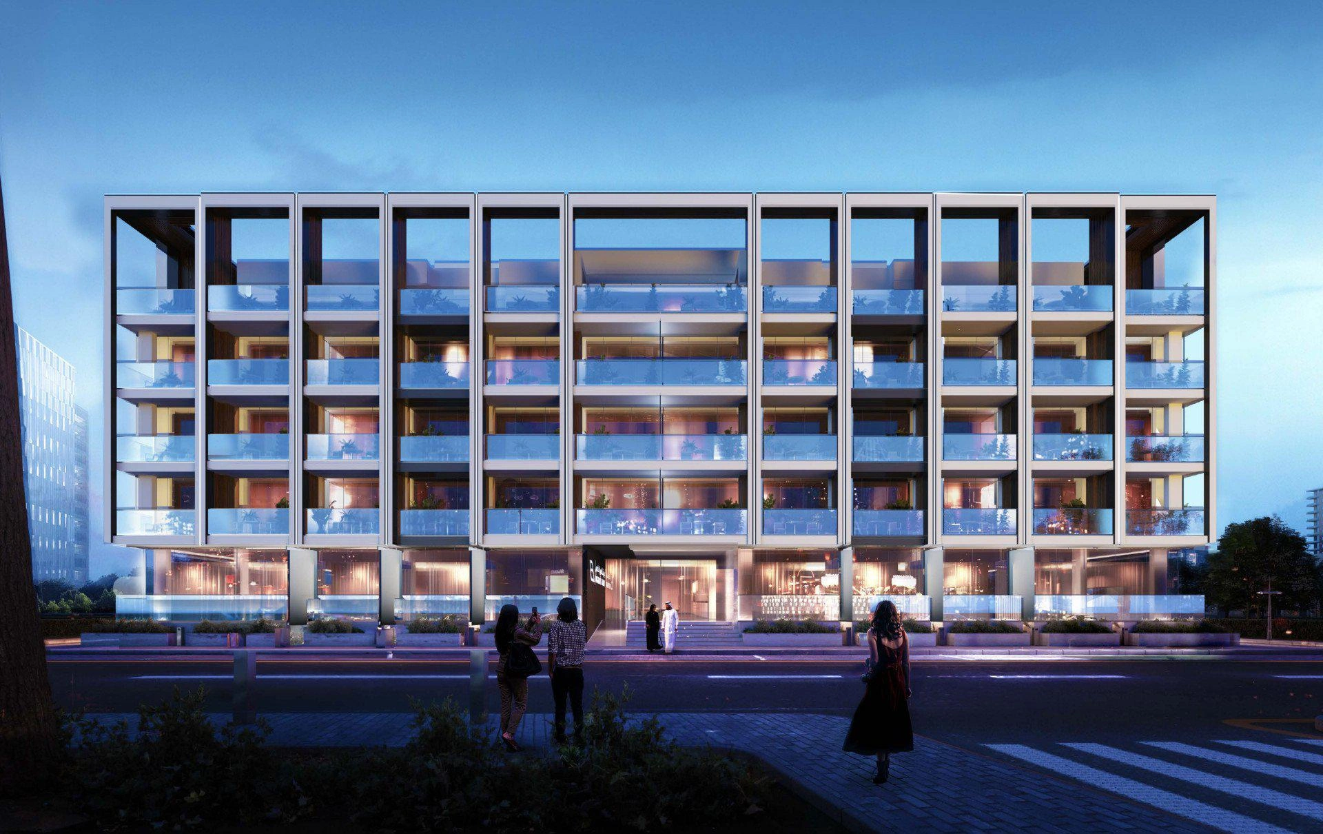 Apartamentos en un complejo residencial moderno en Dubái, Emiratos Árabes Unidos