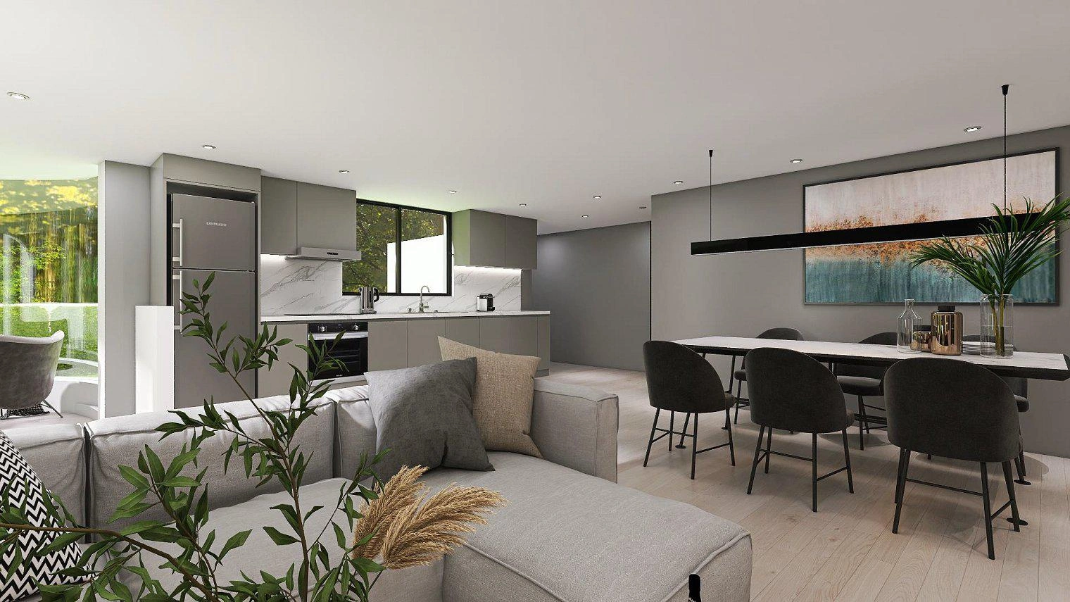 그리스 아티카 부울라(Voula) 해안 근처 저층 주거단지 내 아파트