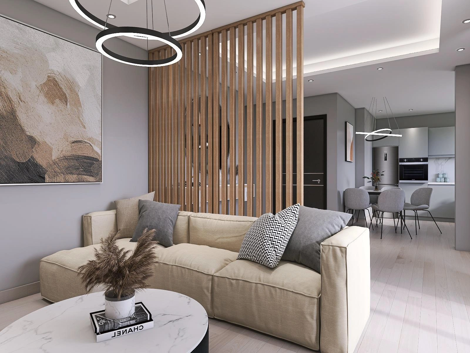 그리스 아티카 부울라(Voula) 해안 근처 저층 주거단지 내 아파트