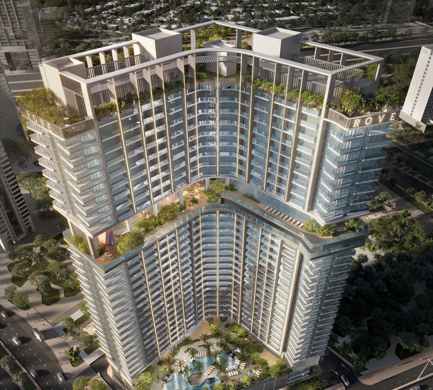 شقق Rove Home Marasi Drive، الإمارات العربية المتحدة، دبي