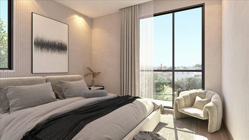 آپارتمانها در یک مجموعه مسکونی نزدیک به مرکز شهر در لارناکا، قبرس