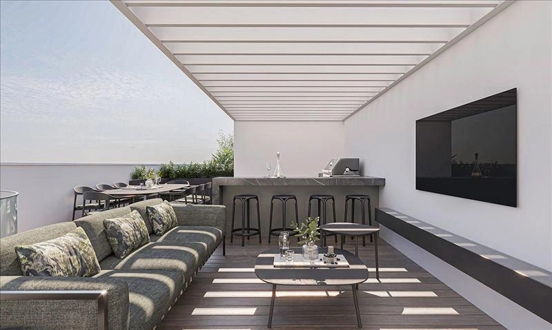 Apartments in a residential complex in Larnaca, Cyprus