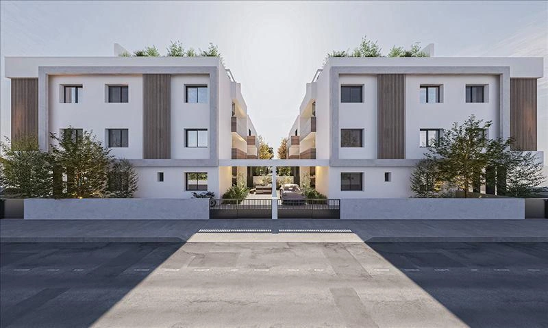 Apartments in a residential complex in Larnaca, Cyprus