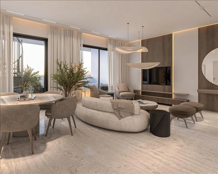 Apartments in a residential complex in Larnaca, Cyprus