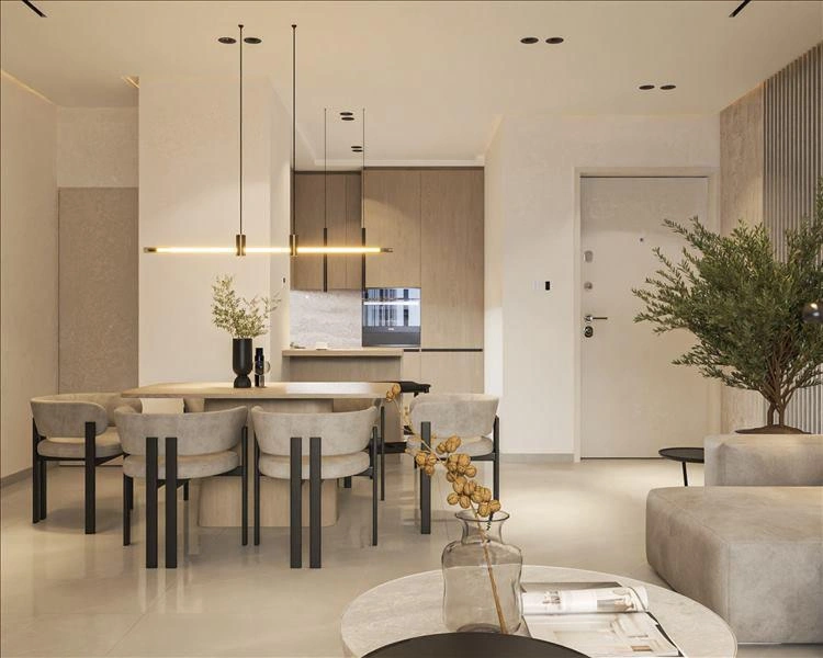 Apartments in a residential complex in Larnaca, Cyprus