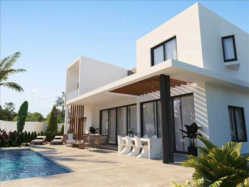 ویلاها در یک مجموعه مسکونی در پافوس، قبرس