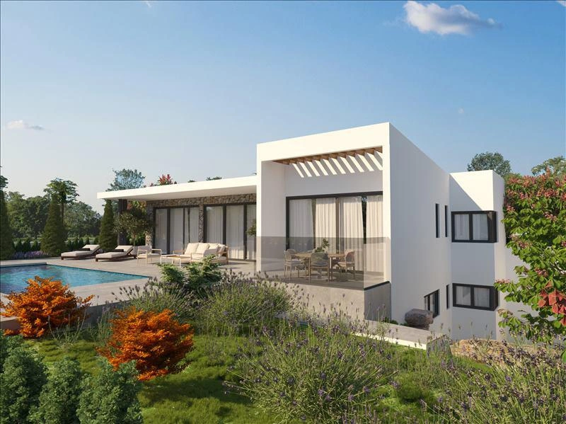 ویلاها در یک مجموعه مسکونی در پافوس، قبرس