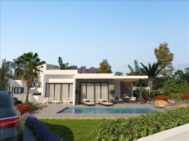 ویلاها در یک مجموعه مسکونی در پافوس، قبرس