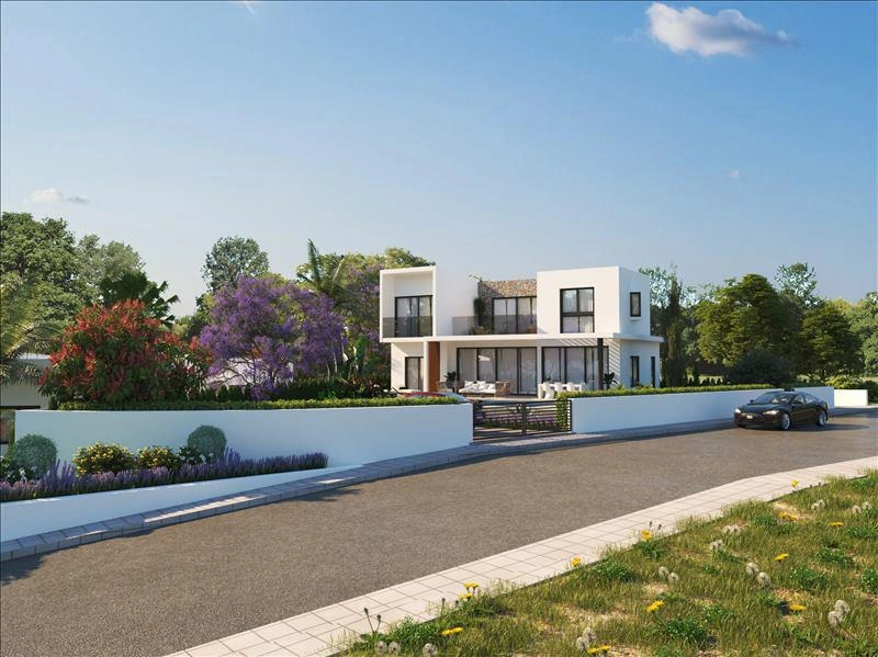 ویلاها در یک مجموعه مسکونی در پافوس، قبرس