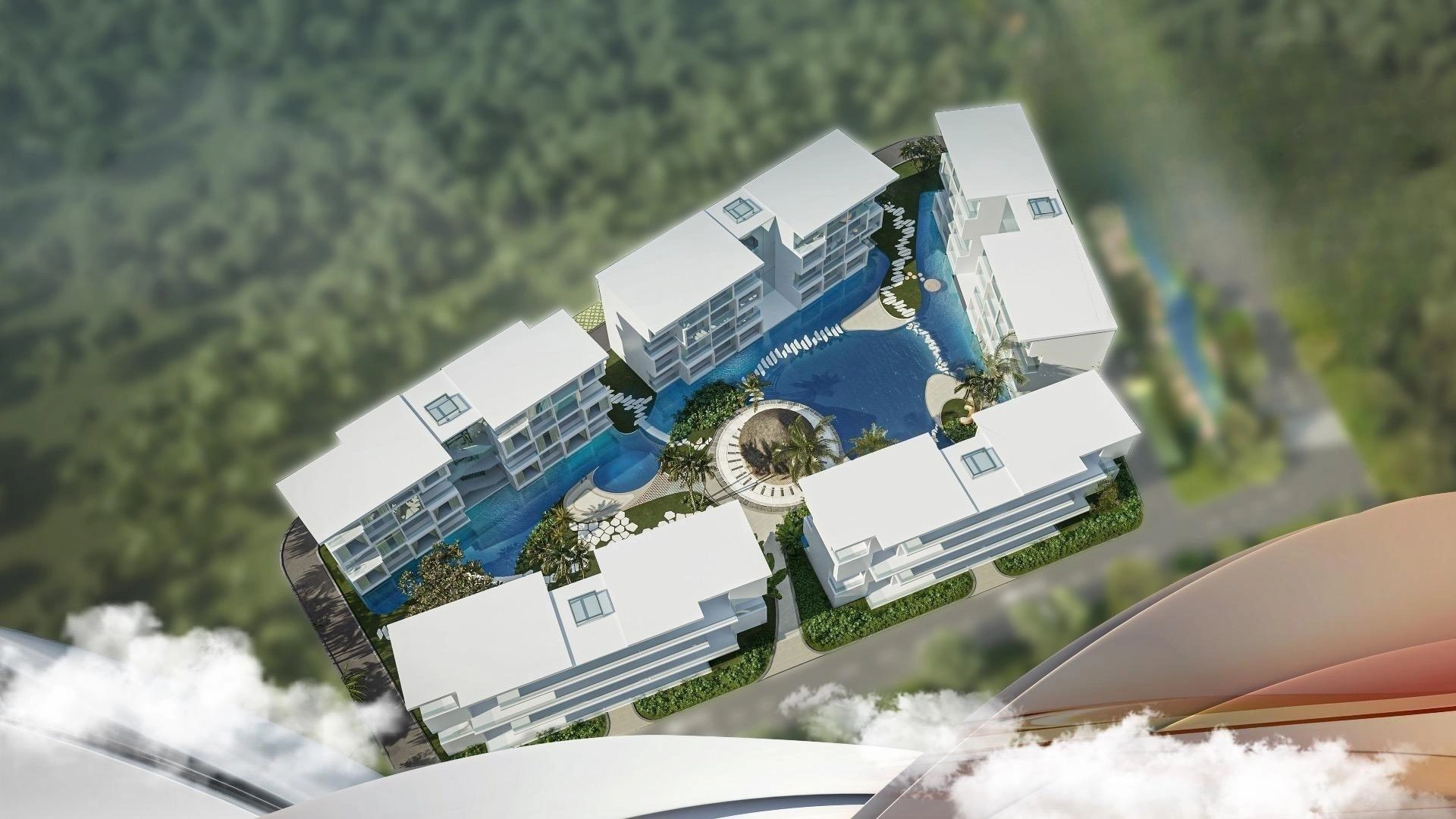 Furnished apartments with rental management in Phuket, Thailand