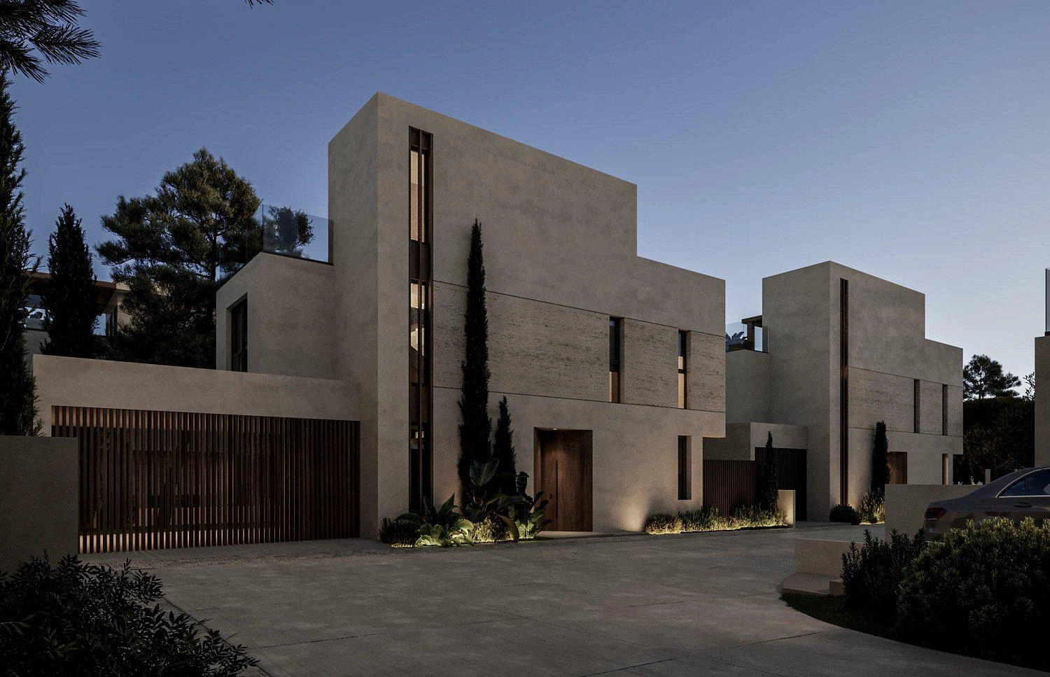 فيلات في مجمع سكني بالقرب من الشاطئ في لارنكا، قبرص