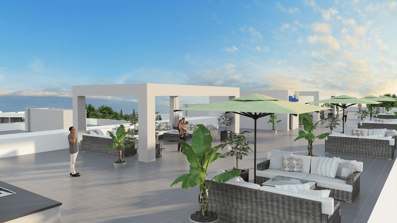 مجمع سكني فريد بمسبح خارجي في شمال قبرص