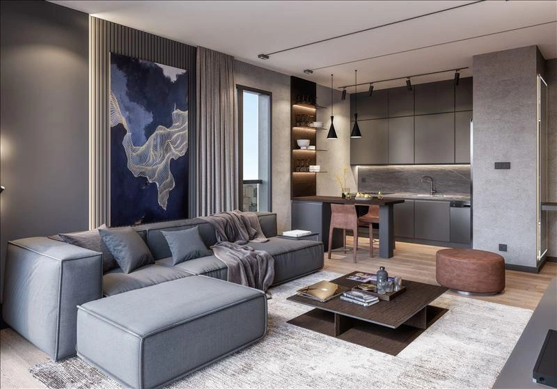 Appartements dans un nouveau complexe résidentiel à Istanbul, Turquie