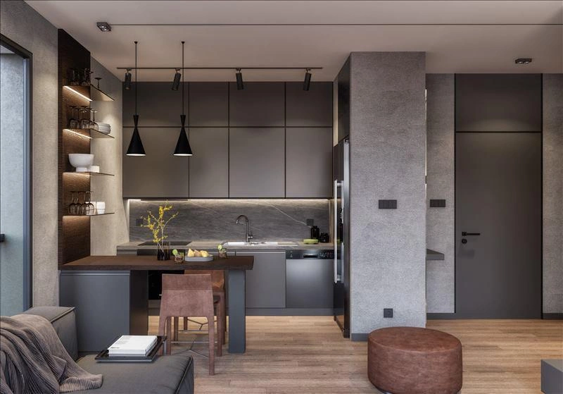 Appartements dans un nouveau complexe résidentiel à Istanbul, Turquie