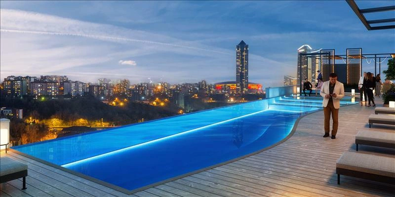 Appartements dans un nouveau complexe résidentiel à Istanbul, Turquie
