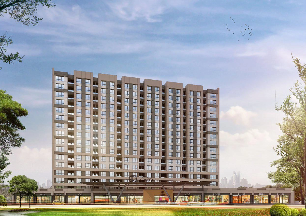 Residences in a modern residential complex in Istanbul, Turkiye