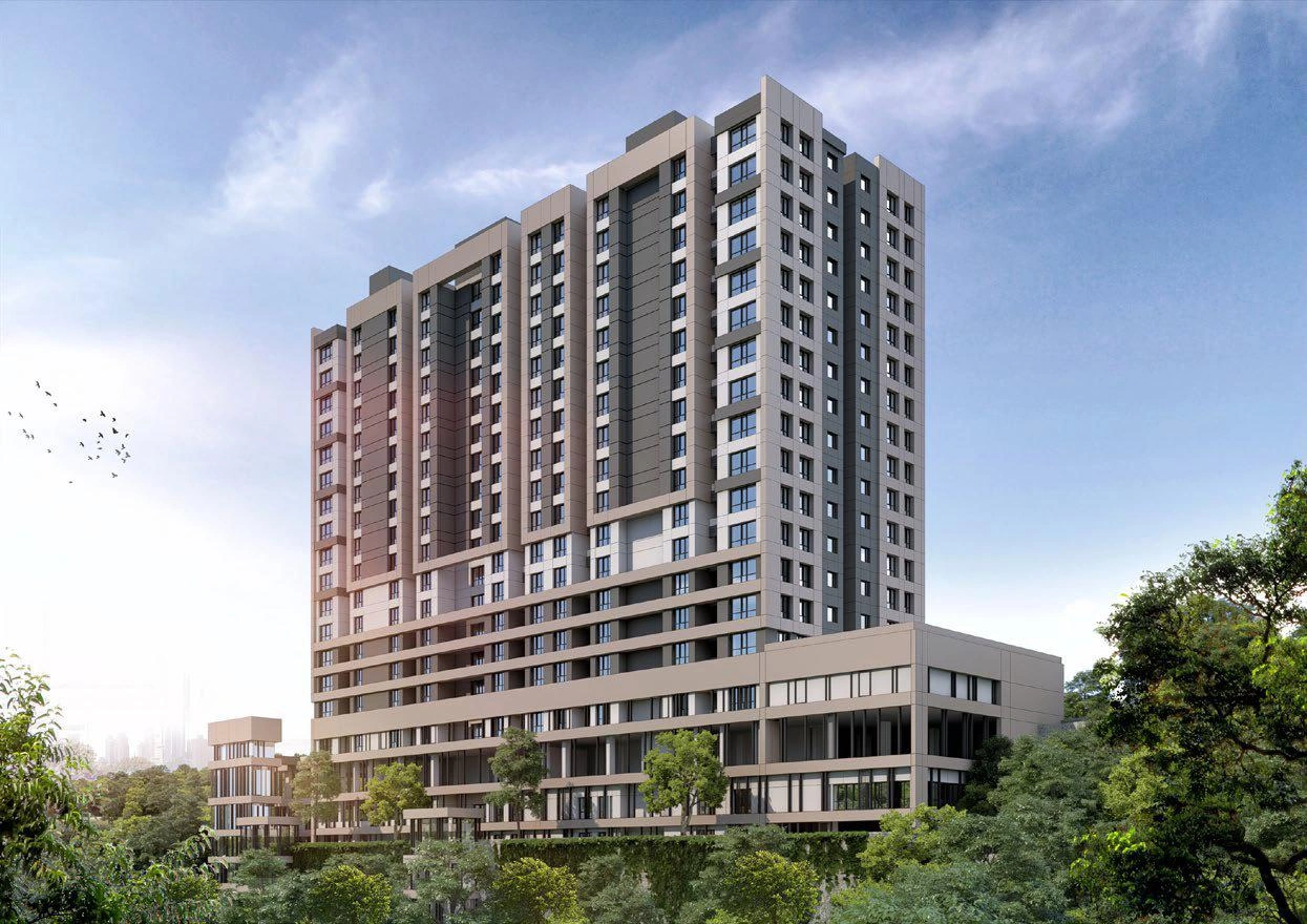 شقق في مجمع سكني عصري في إسطنبول، تركيا