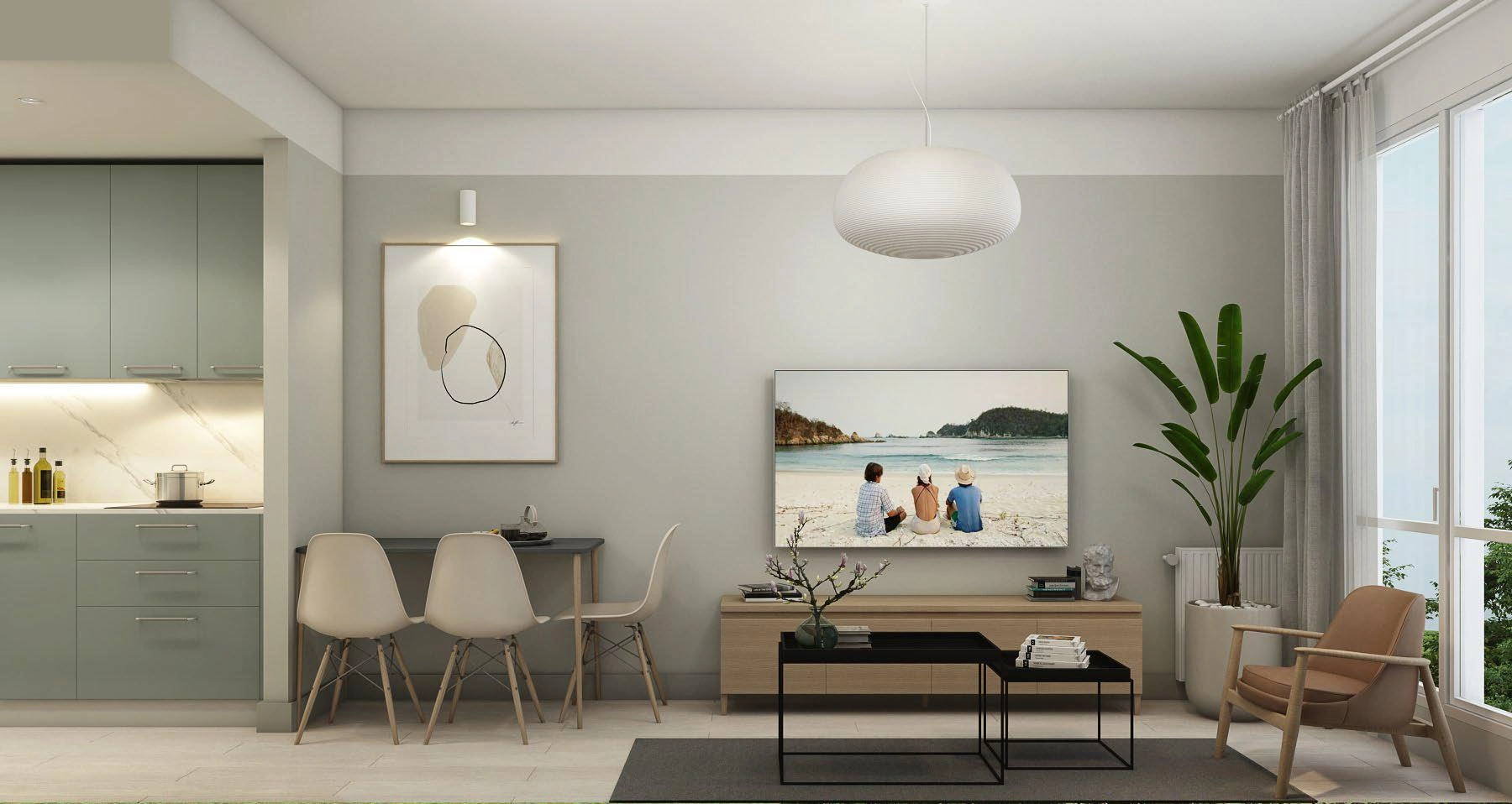 شقق في مجمع سكني عصري في إسطنبول، تركيا