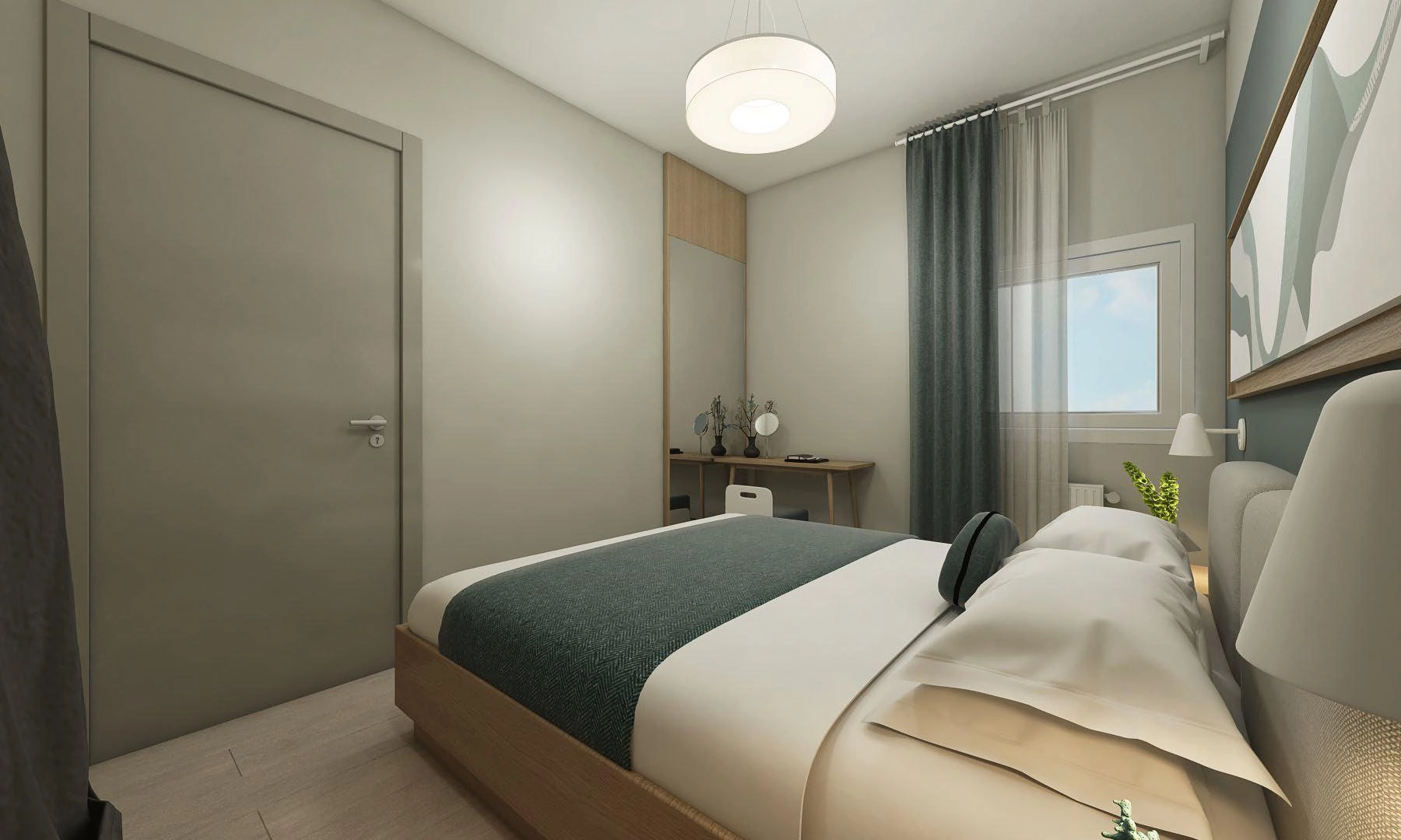 شقق في مجمع سكني عصري في إسطنبول، تركيا