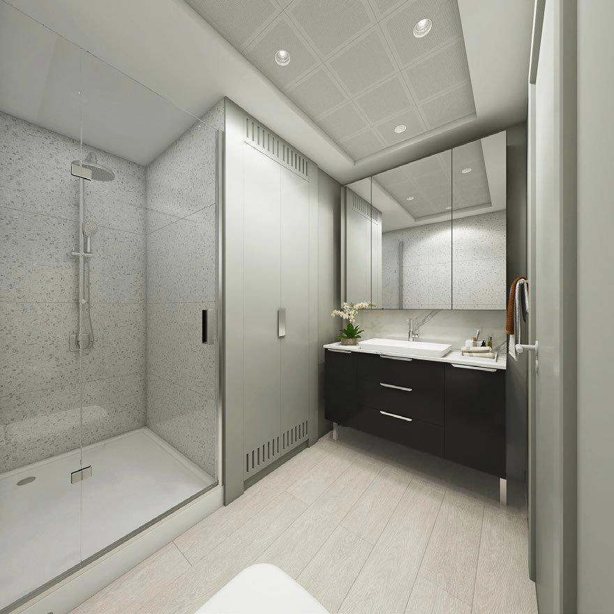 Residences in a modern residential complex in Istanbul, Turkiye