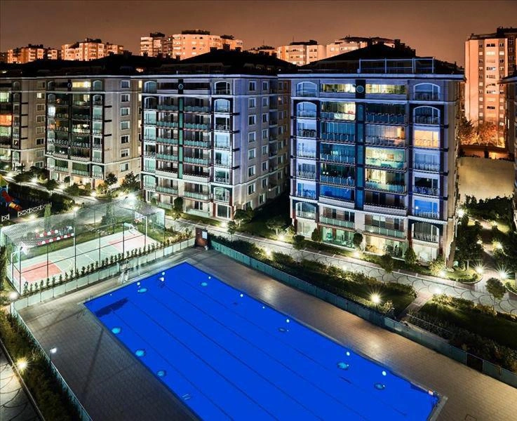 شقق في مجمع سكني قرب الشاطئ والمارينا في إسطنبول، تركيا