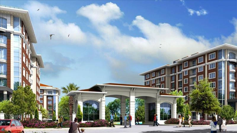 شقق في مجمع سكني قرب الشاطئ والمارينا في إسطنبول، تركيا