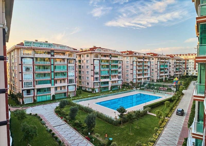 شقق في مجمع سكني قرب الشاطئ والمارينا في إسطنبول، تركيا