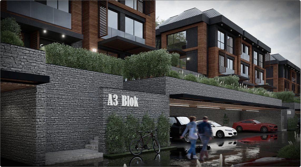 شقق في مجمع سكني حديث في إسطنبول، تركيا