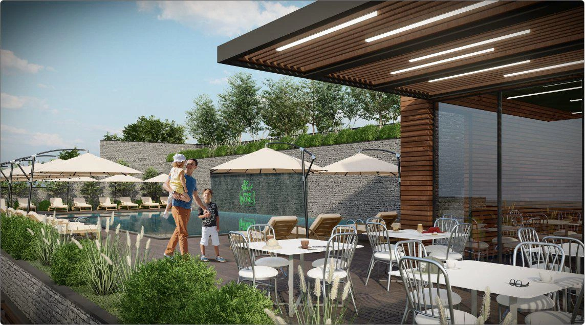 شقق في مجمع سكني حديث في إسطنبول، تركيا