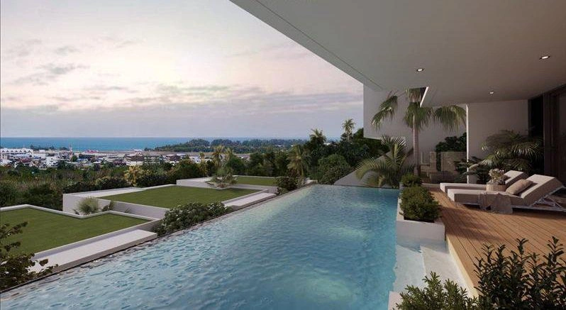 فلل بإطلالة بانورامية على البحر في بوكيت، تايلاند