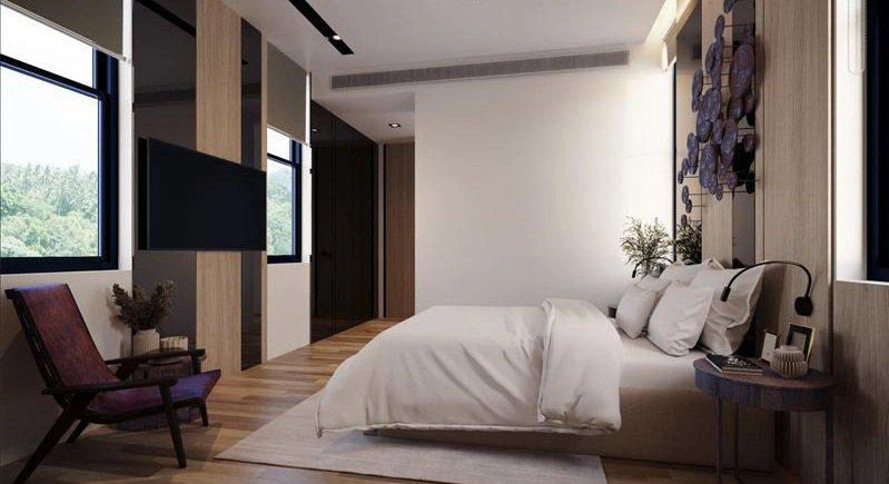 فلل بإطلالة بانورامية على البحر في بوكيت، تايلاند