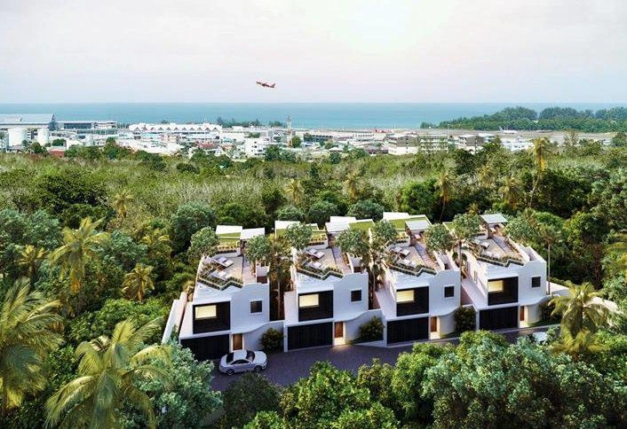 فلل بإطلالة بانورامية على البحر في بوكيت، تايلاند