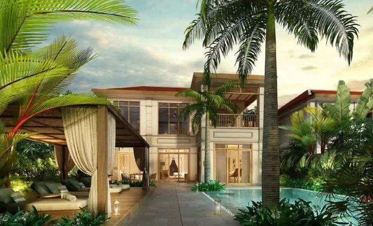 Resort-style villas with a rental program in Da Nang, Vietnam