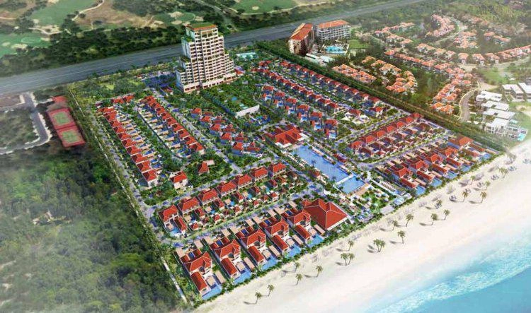 Resort-style villas with a rental program in Da Nang, Vietnam